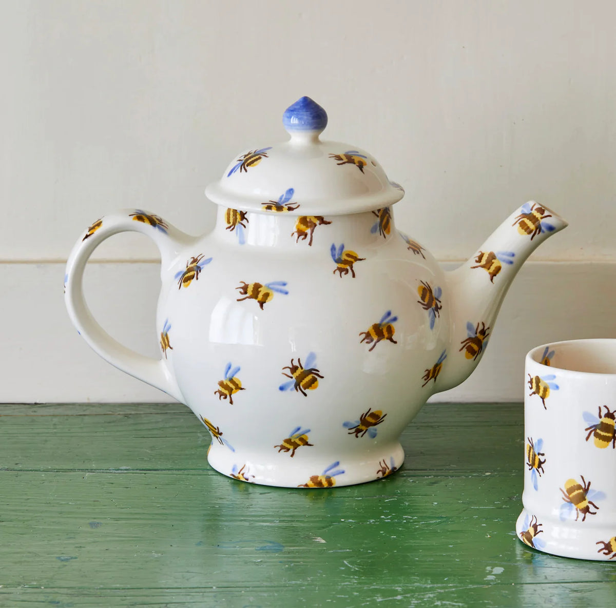 Emma Bridgewater Bumblebee Ofenhandschuh – 94 X 20 Cm, Doppelt, Waschbar, Mit Bienen-Motiv