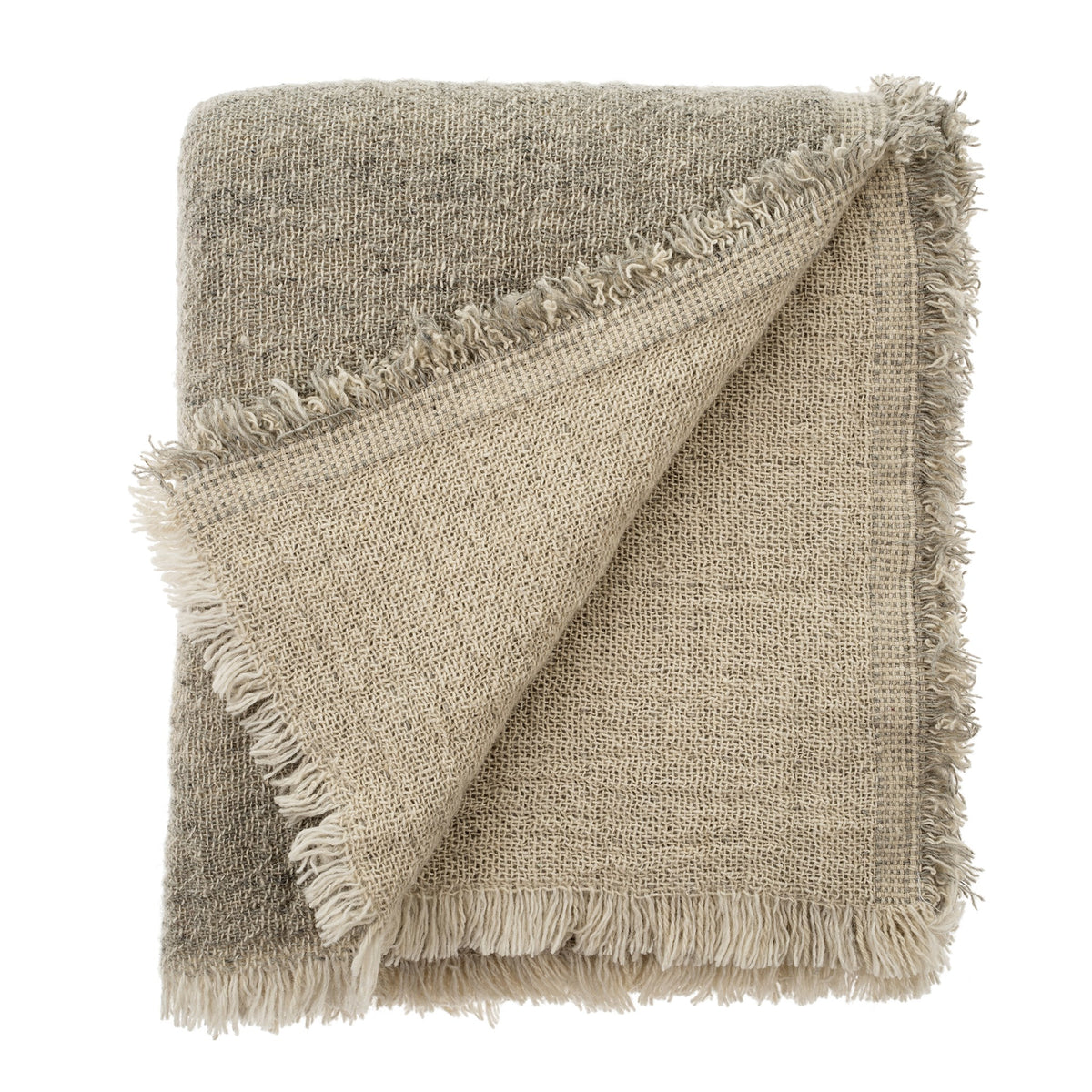 Buy Indaba Meribel Reversible Throw - Grey. Our House Barrie.