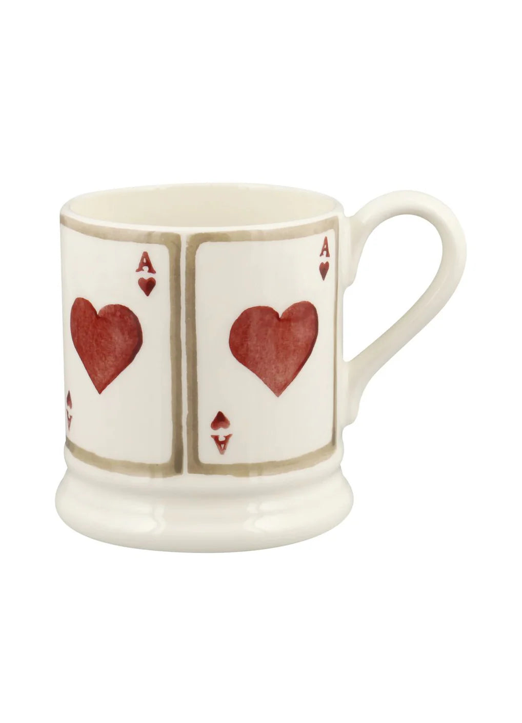 Ace of Hearts 1/2 Pint Mug