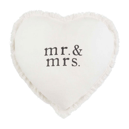 Mr & Mrs Heart Pillow